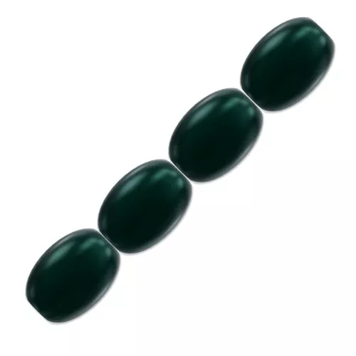 PureCrystal 5824 Pearls - grain of rice-shape - 4 mm Iridescent Tahitian Pearl x20