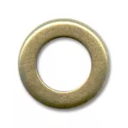 Rings 13mm bronze tone x6