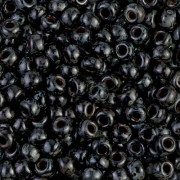 Miyuki Seed beads 6/0 4511 - Opaque Black Picasso x8g|raw }}