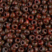 Miyuki Seed beads 6/0 4513 - Opaque Red Picasso x8g|raw }}