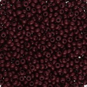 Preciosa Seed Beads 11/0 2 mm - Opaque Chocolate x 20 g