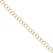 Chain  4,7mm Fine Gold Plated x1m