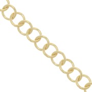 Chain  4,7mm Fine Gold Plated x1m