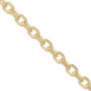 Chain  2,5mm Gold tone x1m