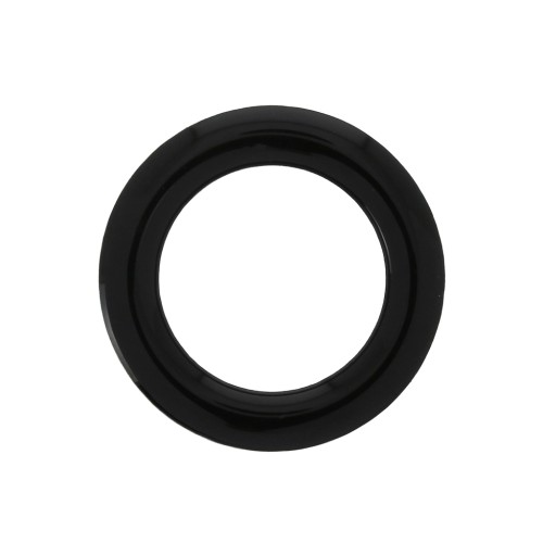 Epoxy resin donut style ring spacer 23 mm Black x1