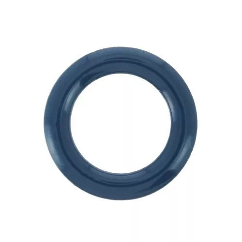 Epoxy resin donut style ring spacer 23 mm Dark Blue x1