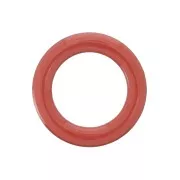 Epoxy resin donut style ring spacer 23 mm Coral x1