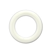 Epoxy resin donut style ring spacer 23 mm White x1|raw }}