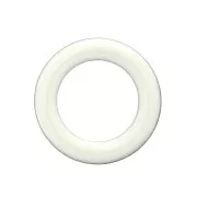 Epoxy resin donut style ring spacer 23 mm White x1