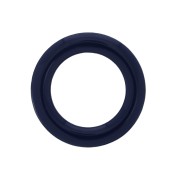 Epoxy resin donut style ring spacer 23 mm Night Blue x1