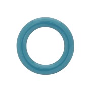 Epoxy resin donut style ring spacer 23 mm Turquoise x1|raw }}