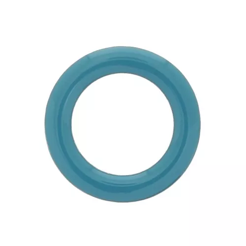 Epoxy resin donut style ring spacer 23 mm Turquoise x1