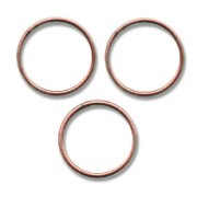 Jumprings open 10x0.7mm Old copper tone x50|raw }}