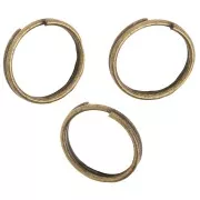 Double rings 10x0.7mm Bronze tone x50