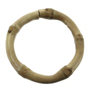 Circle / Closed Bamboo Ring 36 mm For DIY Jewelry x1|raw }}
