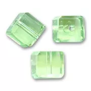 Cubes 4mm Chrysolite x15