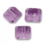 Cubes 4mm Amethyst x15