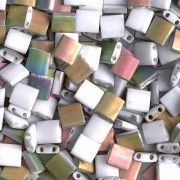 Miyuki Tila Beads 5x5x1.9 mm TL-4559 - Labrador Vitrail Mat x10g|raw }}