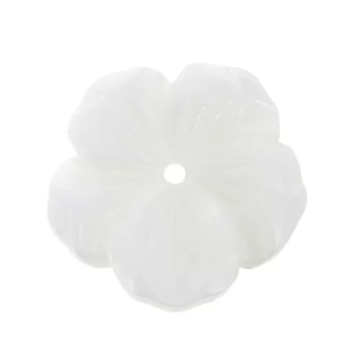Mother-of-Pearl Flower 20mm Natural x1