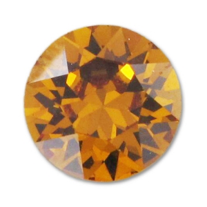 PureCrystal 1088 Round Stone 2.2mm Topaz x50
