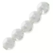 Pearly beads 4 mm White x20