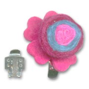 Removable clip for ballerina Silver tone x1|raw }}