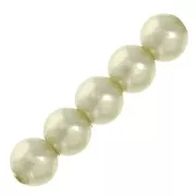 Pearly beads 4 mm Cream Pearl x20