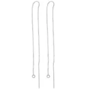 925 Sterling Silver Earthread 140mm x2