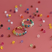 Mix of PureCrystal 5328 Crystal Bicones 4mm Discovery x100