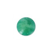Resin cabochon imitation Gemstone 6 mm Green Agate x1