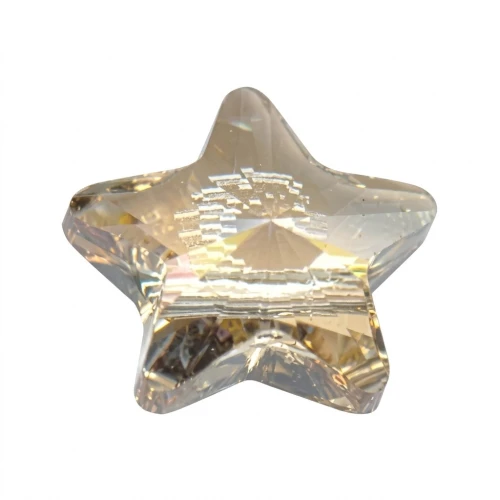 PureCrystal 5714 Star  12mm Crystal Golden Shadow x1