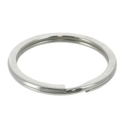 Keychain 32 mm Rhodium Tone x1|raw }}