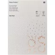 Paper Poetry Grey Cardboard pad 21x29 cm Christmas x20 sheets