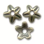 Star saucers 9mm Bronze tone x8