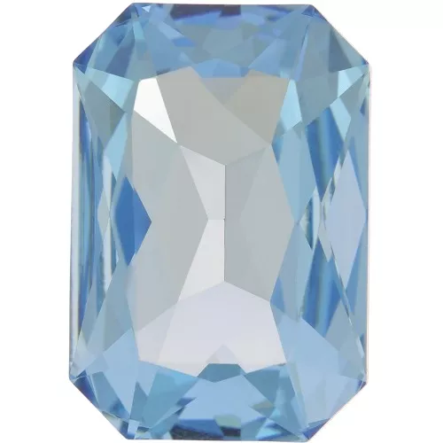 PureCrystal 4627 Rectangle Fancy Stone 27x18,5mm Aquamarine