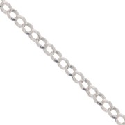 jaseron links chain 3.3mm 925 Sterling Silver x50cm|raw }}