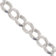 Belcher chain 3.3mm 925 Sterling Silver x50cm