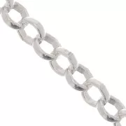 Belcher chain 3.3mm 925 Sterling Silver x50cm