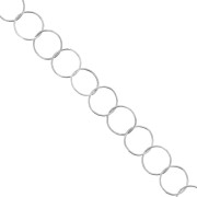 Rombo Chain 10mm 925 Sterling Silver x 50cm|raw }}