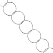 Rombo Chain 10mm 925 Sterling Silver x 50cm