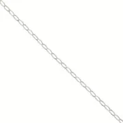 Cable chain links Chain 3.5mm 925 Sterling Silver x 50cm