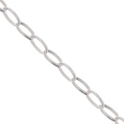 Cable chain links Chain 3.5mm 925 Sterling Silver x 50cm