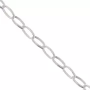 Cable chain links Chain 3.5mm 925 Sterling Silver x 50cm