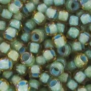Toho Seed beads 15/0 TO15R952 - Lt Topaz AB Sea Foam Lined