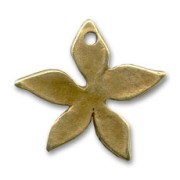 Flower charm 23mm Bronze tone x1|raw }}
