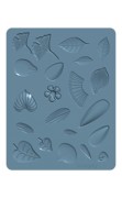 Oven-safe Sculpey silicon Mold - Flowers and leaves shapes x1