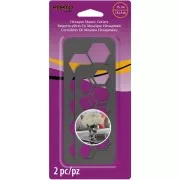 Sculpey - Set of 2 cookie cutters for polymer clay - Hexagons x1