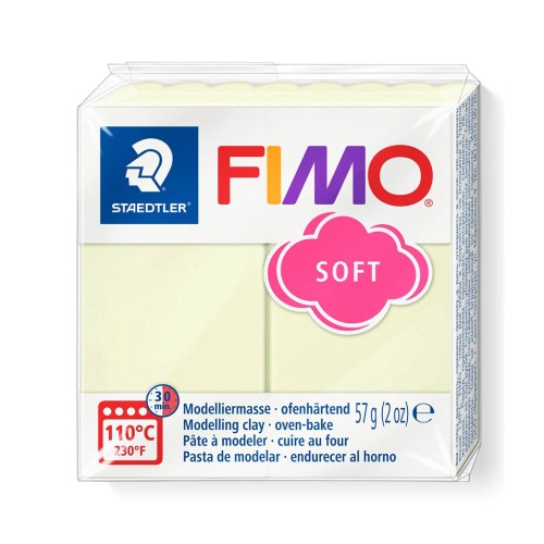 Fimo Soft Polymer Clay 57gr Vanilla (n°105)