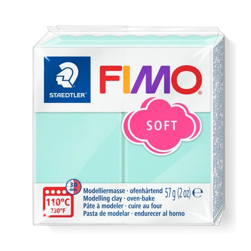 Fimo Soft Polymer Clay 57gr Mint (n°505)