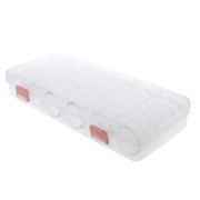 28 Storage boxes for beads 27x12x4.5 cm x1